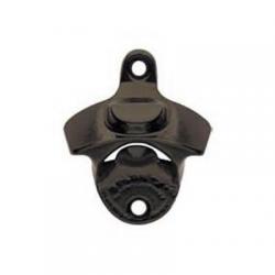 Mount Your Own Black Wall Mount Bottle Opener
